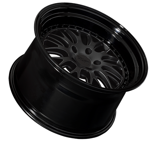 XXR 570 Wheel Flat Black / Gloss Black Lip 18x8.5 +35 5x4.5
