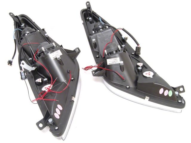Sonar Projector Halo Style Headlights Chrome Trim Toyota Celica 00-05