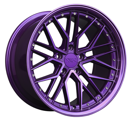 XXR 571 Wheel Diamond Cut Purple 18x8.5 +35 5x100