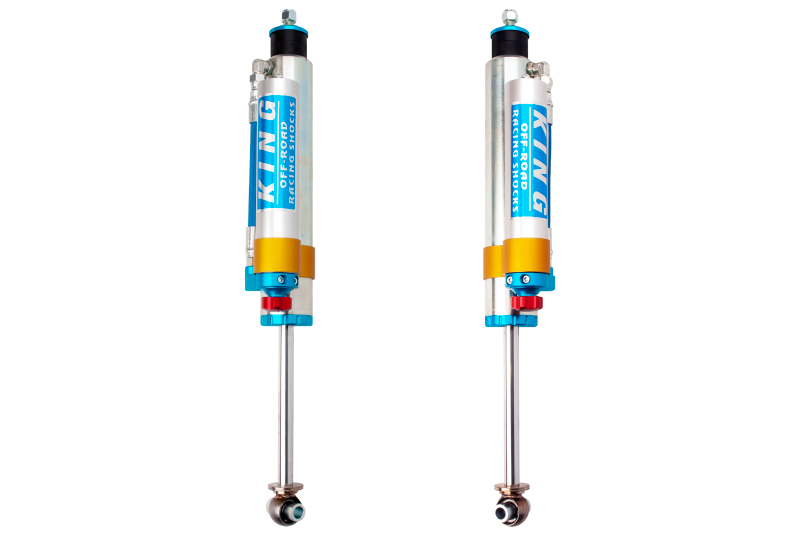 King Shocks 2010+ Nissan Patrol Y62 Rear 2.5 Dia Piggy Hose Reservoir Shock w/Adjuster (Pair) 25001-324A