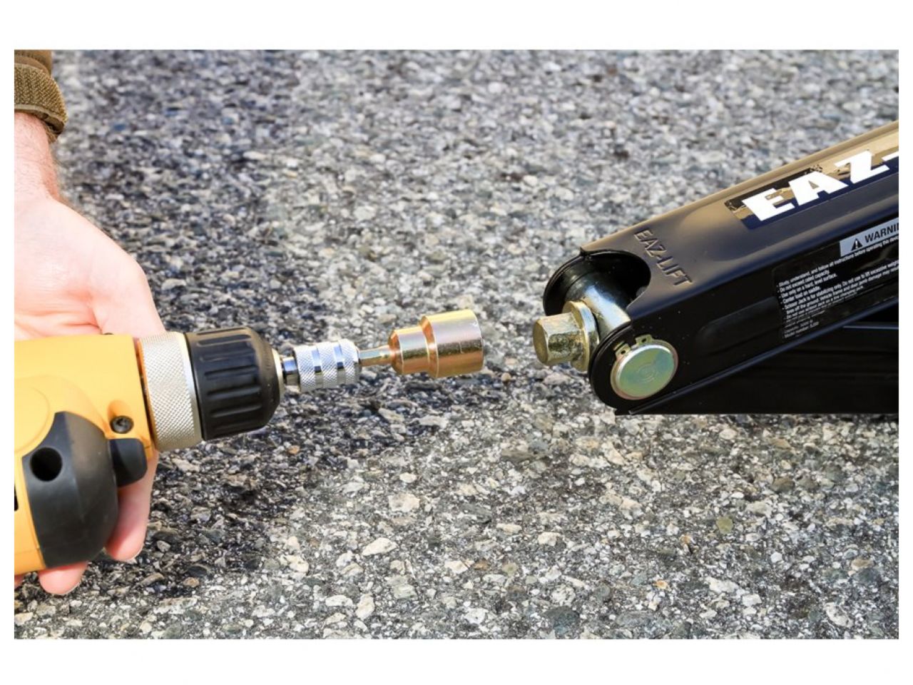 Camco Quick Connect Scissor Jack Socket Drill Adapter -3/4 In.