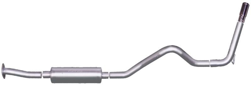Gibson 00-03 Chevrolet S10 Base 4.3L 2.5in Cat-Back Single Exhaust - Stainless 614431 Main Image