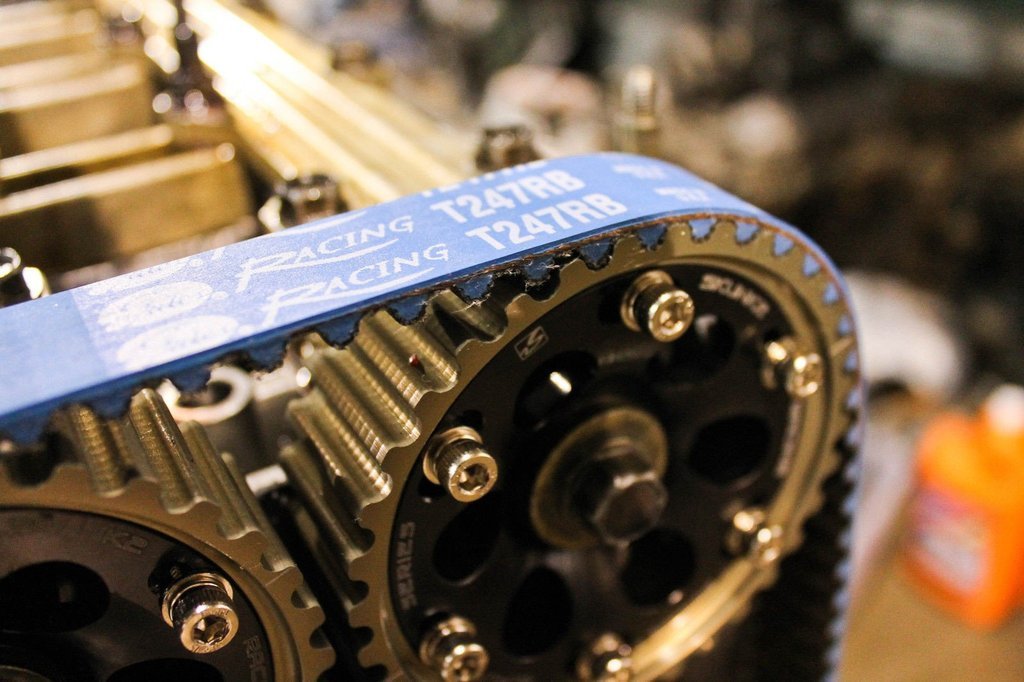 PLM Precision Works Honda B-Series VTEC Blue Racing Timing Belt by Gates