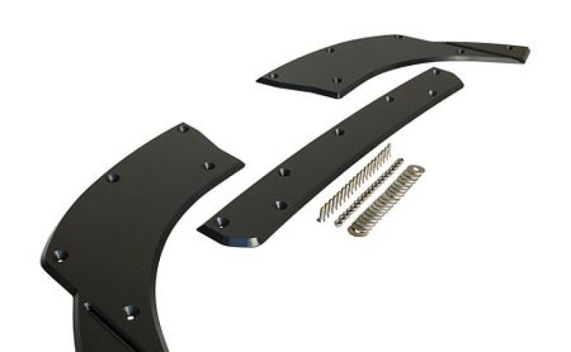 ProTEKt 12-18 Fiat 500 Abarth Custom Fit Front Bumper Skid Plates 9-FT500AB-120