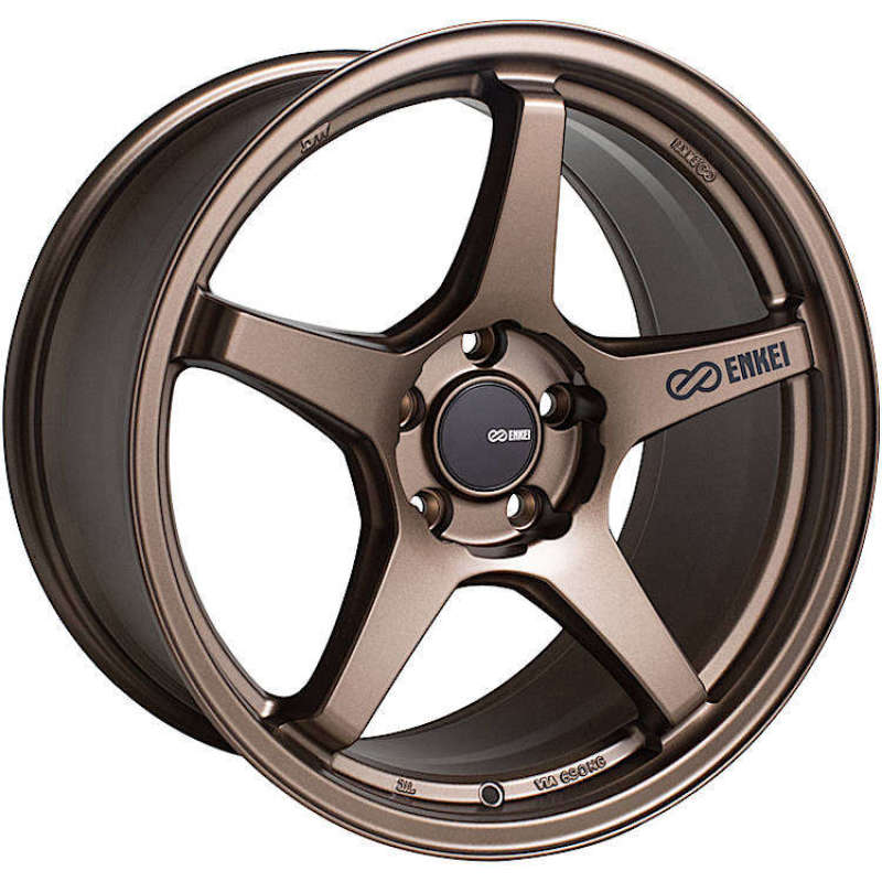 Enkei TS-5 18x8.5 5x108 40mm Offset 72.6mm Bore Gloss Bronze Wheel 521-885-3140ZP