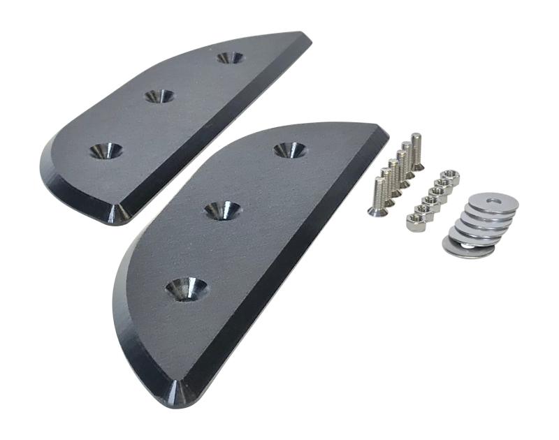 ProTEKt 95-98 Ferrari F355 Bumper Custom Fit Puck Style Front Bumper Skid Plates 9-FEF3550-950 Main Image