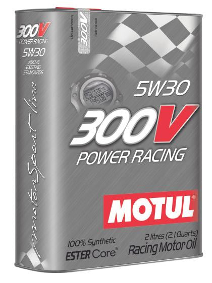 MOTUL 300V Fully Synthetic Ester Racing Engine Oil - 2 Liters