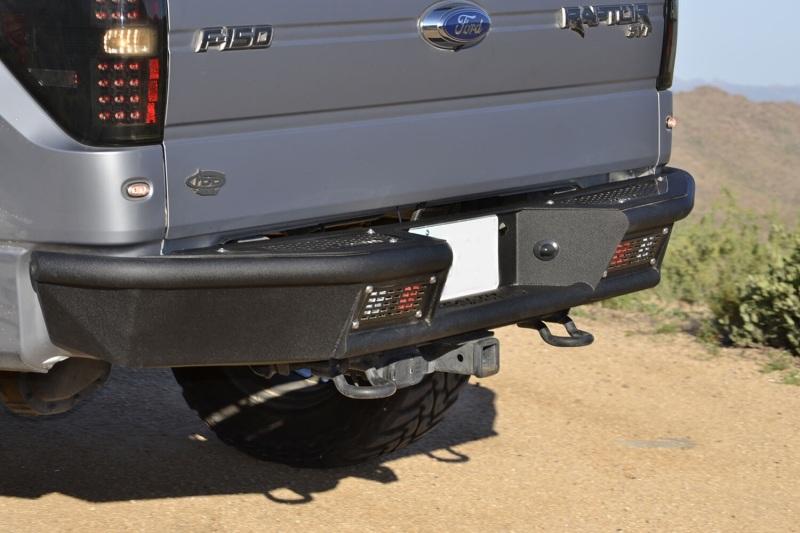 Addictive Desert Designs 10-14 Ford F-150 Raptor Stealth Fighter Rear Bumper R011021280103 Main Image