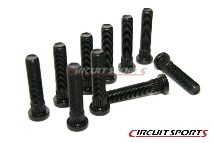 Circuit Sports Wheel Stud, Extended - 60mm (12.85mm Knurl)