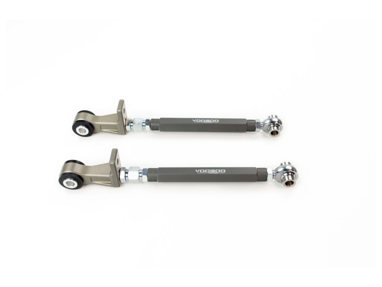 Voodoo13 Camber Arm (Rear) - Hard Anodize Clear (Gray)