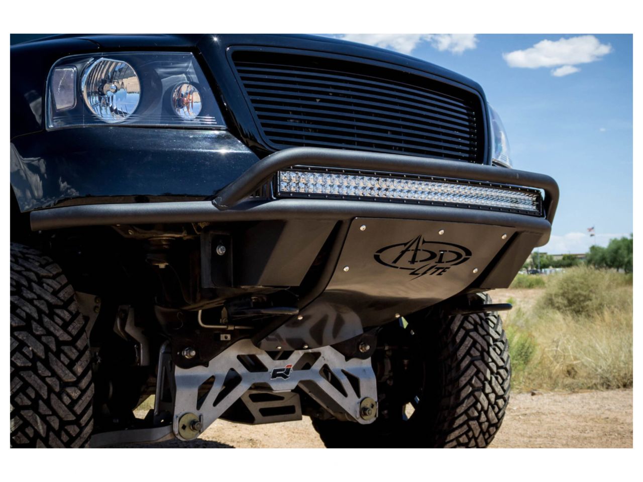 Addictive Desert Designs 04-08 Ford F-150 ADD Lite Front Bumper w/ Top Hoop