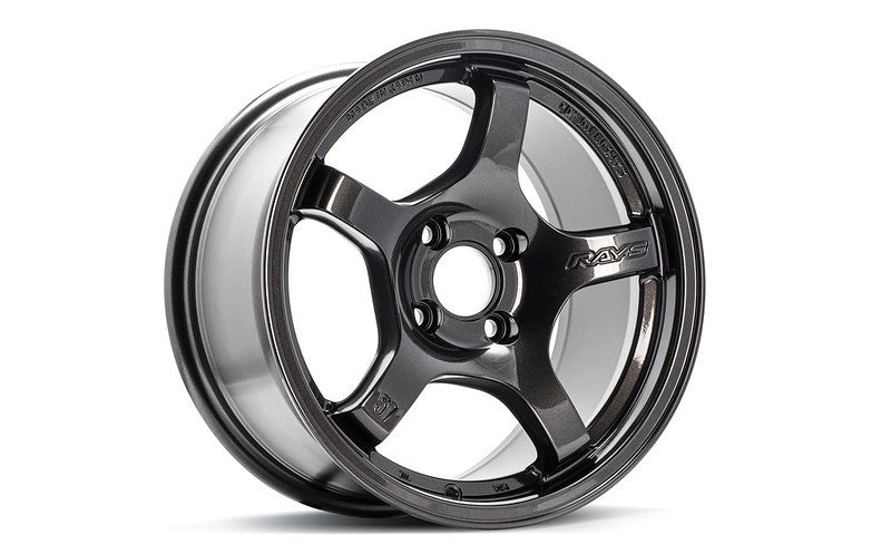 Gram Lights 57CR 15x8.0 +35 4-100 Super Dark Gunmetal Wheel WGCRE35AH8
