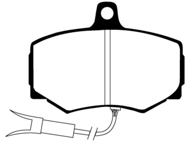 EBC Brake Pads DP2756/2 Item Image