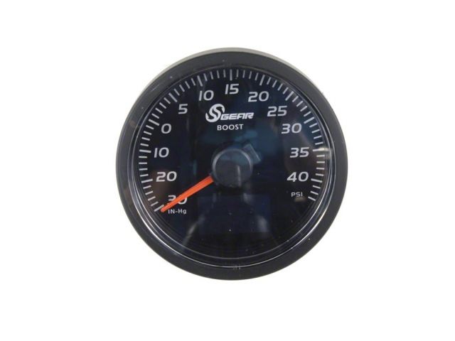 SGear 60mm Crenate II All In One Gauge - Boost (40psi)/EGT/Temp