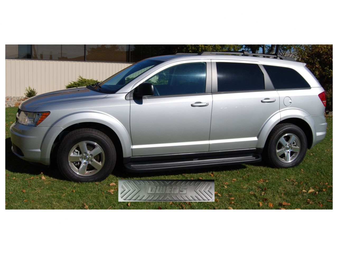 Owens Running Boards Premier Grip II Molded TPO/Full Length/09-18 Dodge