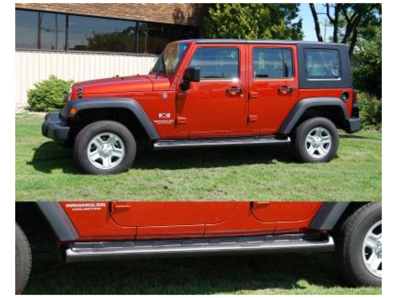 Owens Running Boards Transender Factory Style TPO/ 75 Inches Length