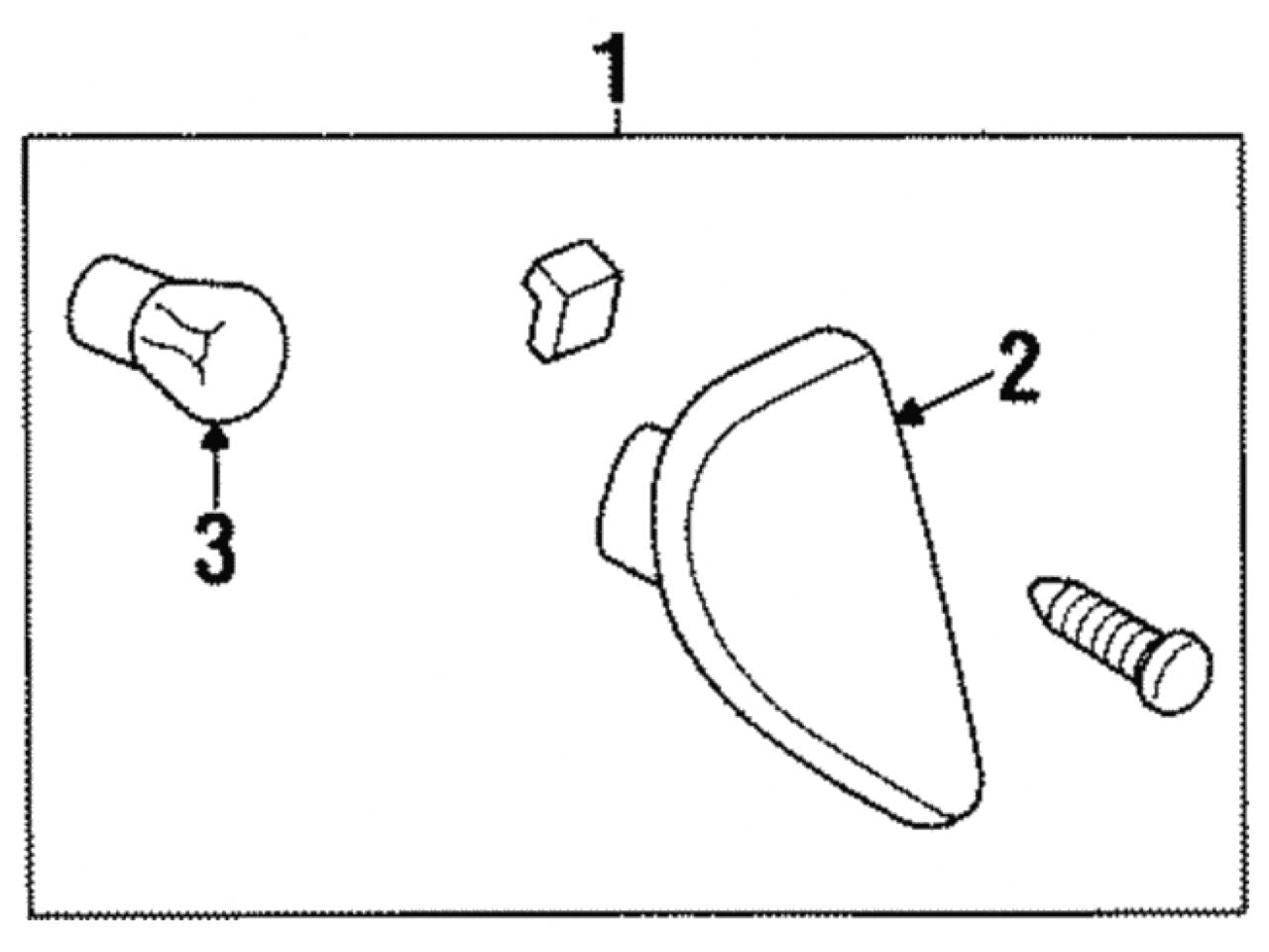 Mitsubishi Mini Bulbs MR296099 Item Image