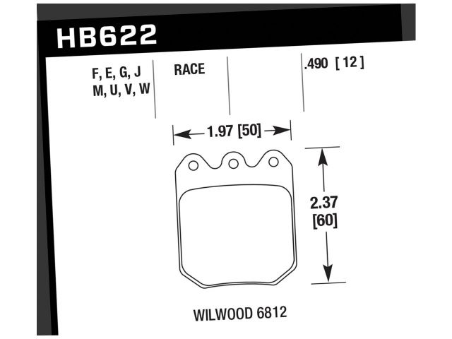 Hawk Disc Brake Pad