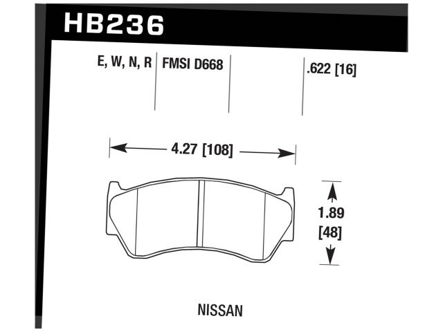 Hawk Disc Brake Pad