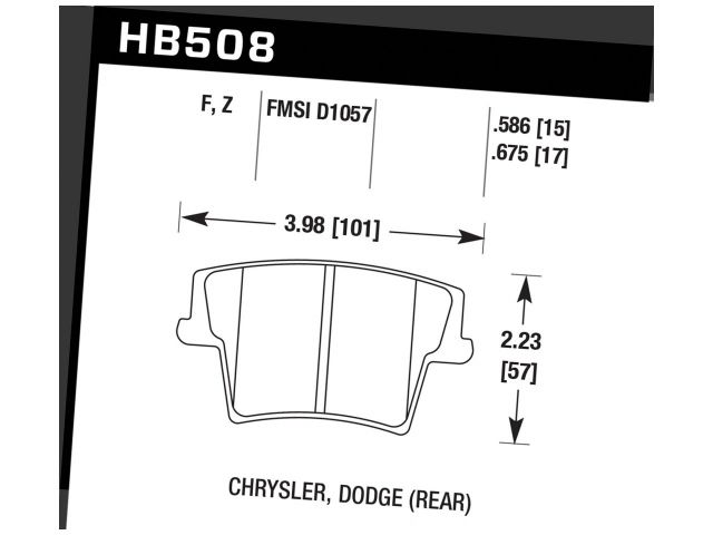 Hawk Disc Brake Pad