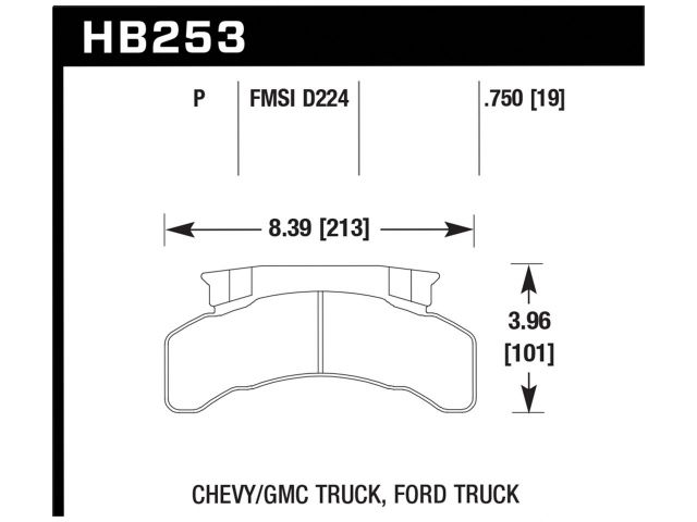 Hawk Disc Brake Pad