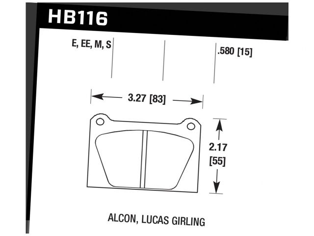 Hawk Disc Brake Pad