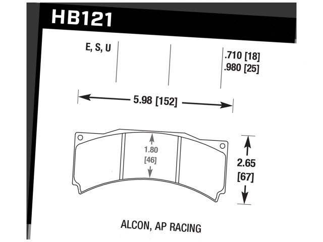 Hawk Disc Brake Pad