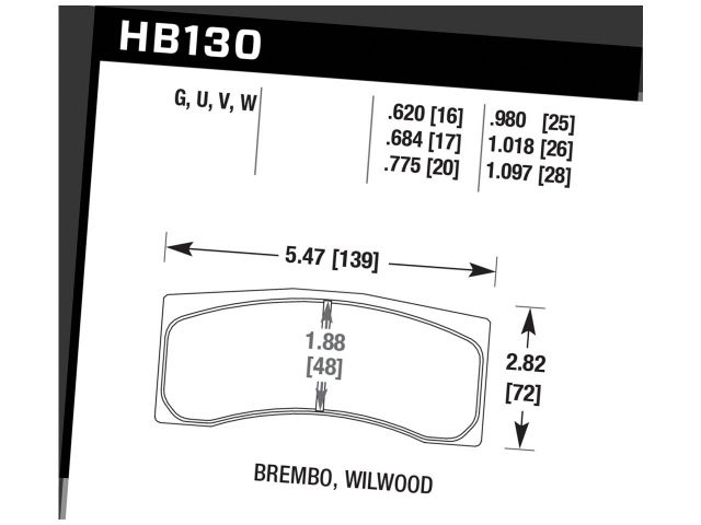Hawk Disc Brake Pad