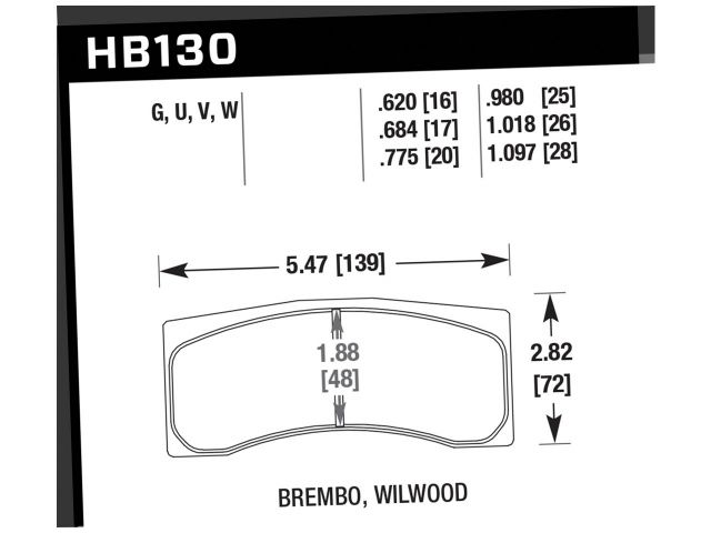 Hawk Disc Brake Pad