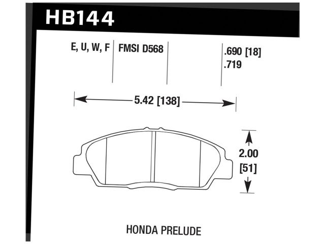 Hawk Disc Brake Pad
