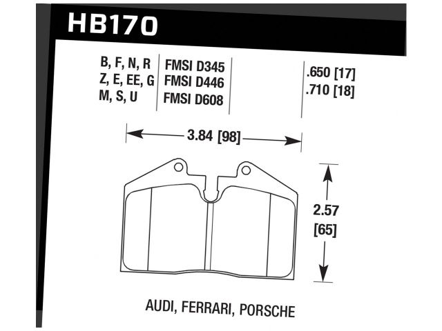 Hawk Disc Brake Pad