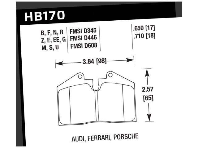 Hawk Disc Brake Pad