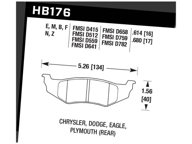 Hawk Disc Brake Pad