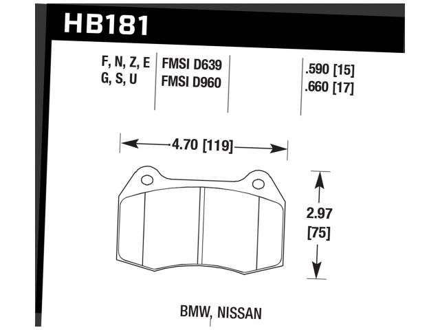 Hawk Disc Brake Pad