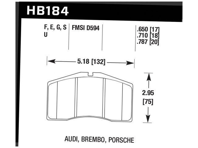 Hawk Disc Brake Pad
