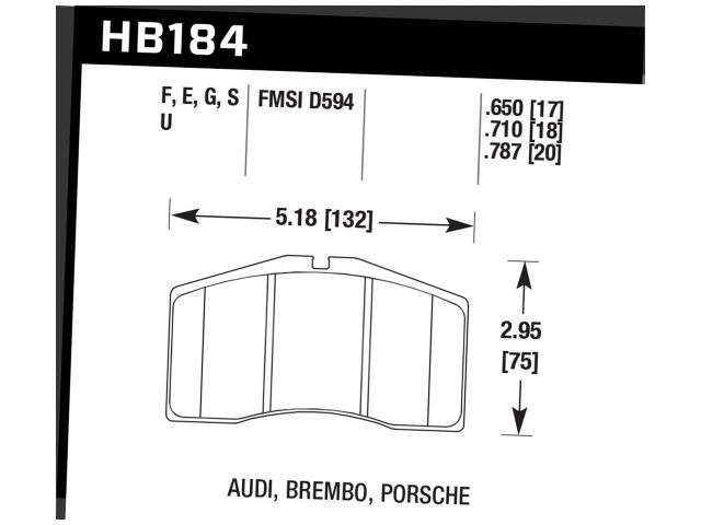 Hawk Disc Brake Pad