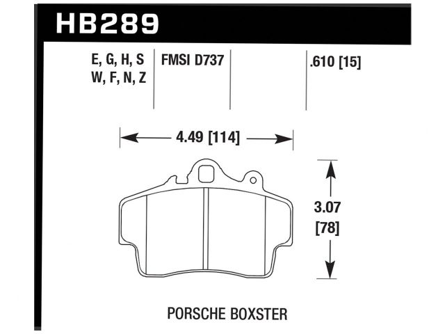 Hawk Disc Brake Pad