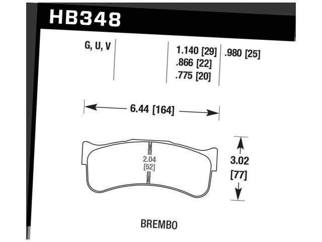Hawk Disc Brake Pad