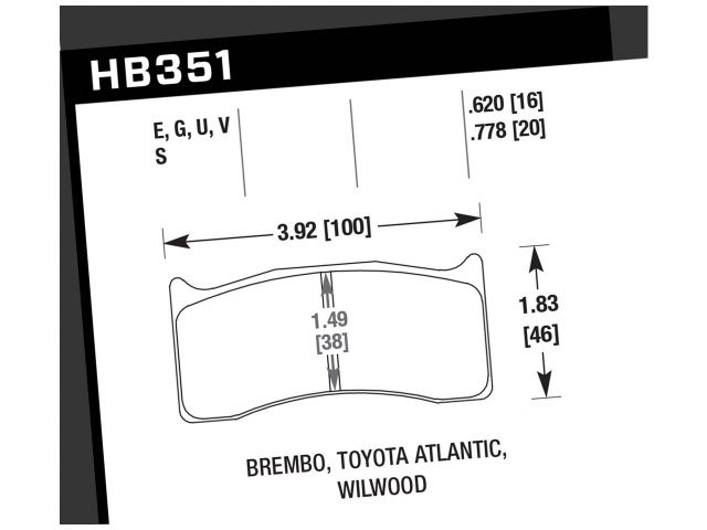 Hawk Disc Brake Pad