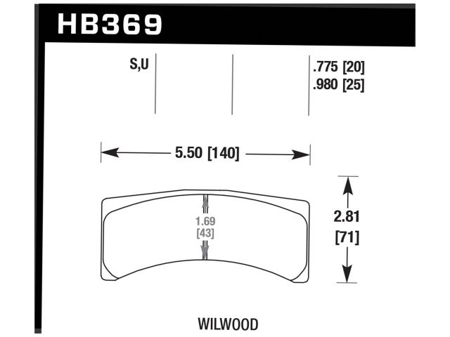 Hawk Disc Brake Pad