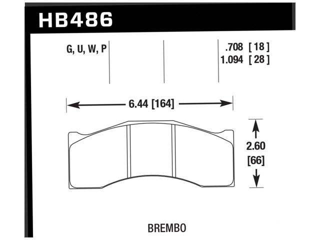 Hawk Disc Brake Pad