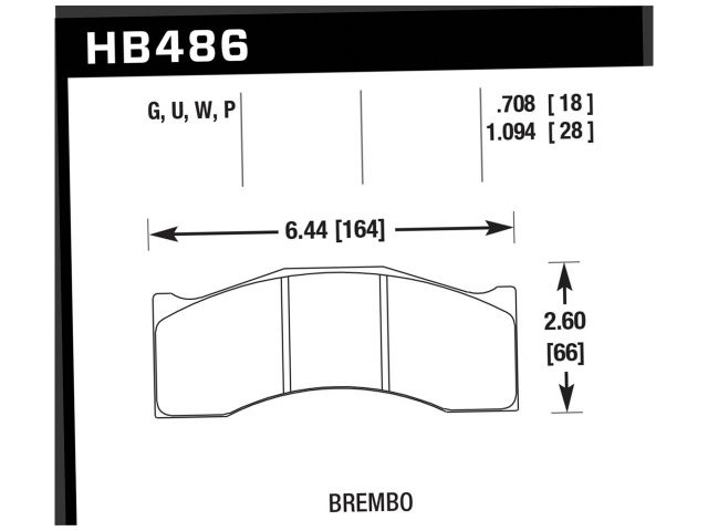 Hawk Disc Brake Pad