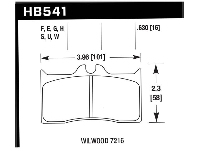 Hawk Disc Brake Pad