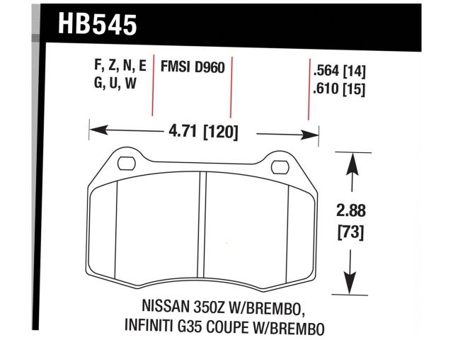 Hawk Disc Brake Pad