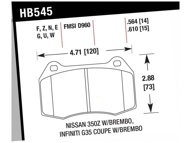 Hawk Disc Brake Pad