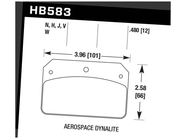 Hawk Disc Brake Pad