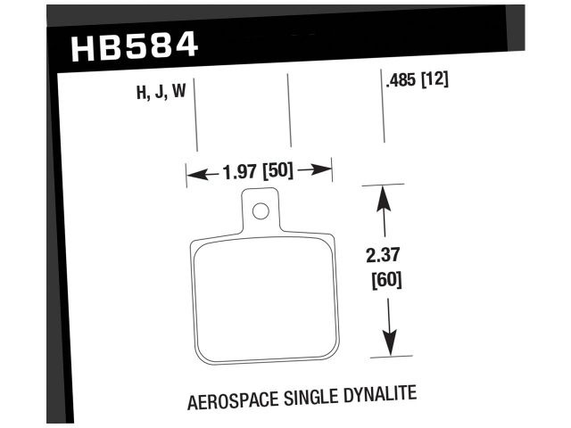 Hawk Disc Brake Pad