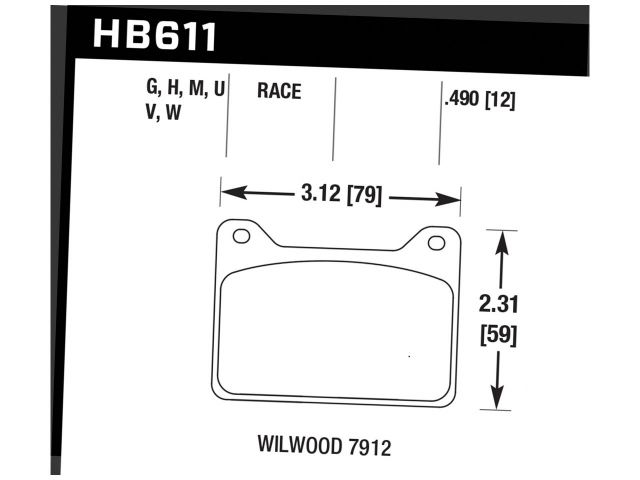 Hawk Disc Brake Pad