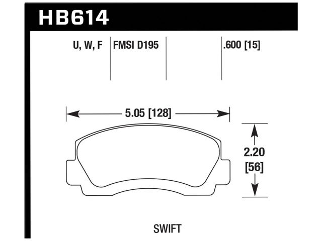 Hawk Disc Brake Pad