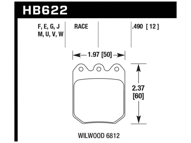 Hawk Disc Brake Pad